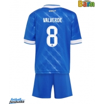 Real Madrid Federico Valverde #8 Tredjedraktsett Barn 2025-26 Kortermet (+ Korte bukser)